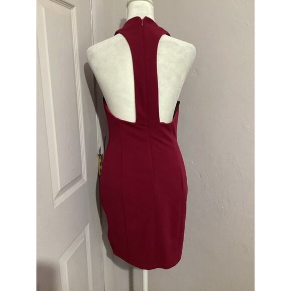 Lulu’s Shaken Not Stirred Magenta Sleeveless Bodycon Mini Dress S - Picture 5 of 9